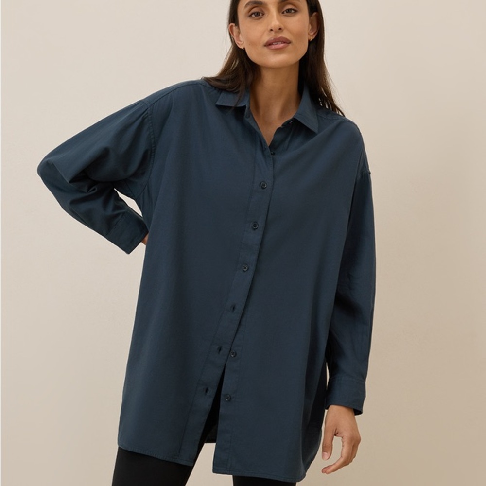Pact Sunset Lightweight Cotton Oversized Shirt